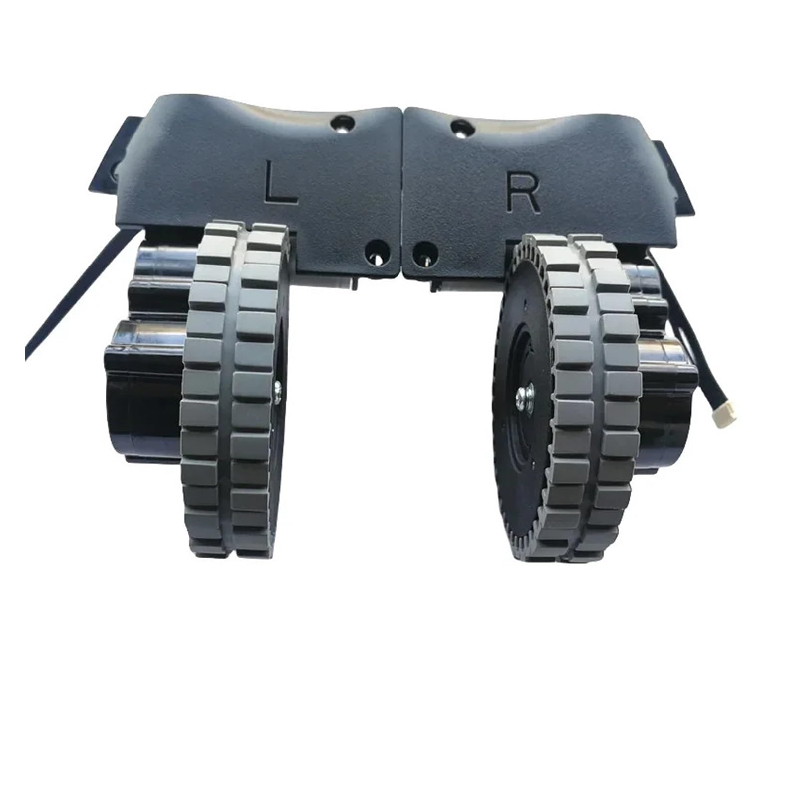 Vividcrate Robot Left Right Wheel Assembly Engine，-Compatible For Ilife，for X750 V8s V80 V8c V85 V8e V8 Plus X755 Robot Vacuum Cleaner Parts Wheels Motor(L AND R WHEEL)