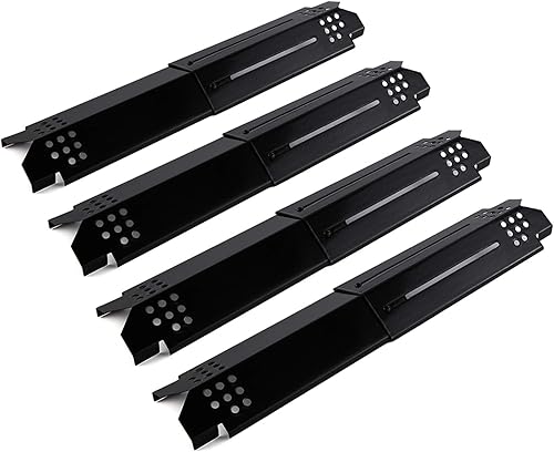 Escudo universal ajustable para placa térmica, cubierta de quemador para parrilla de gas Char-Broil G550-0006-W1, piezas de repuesto para domador de