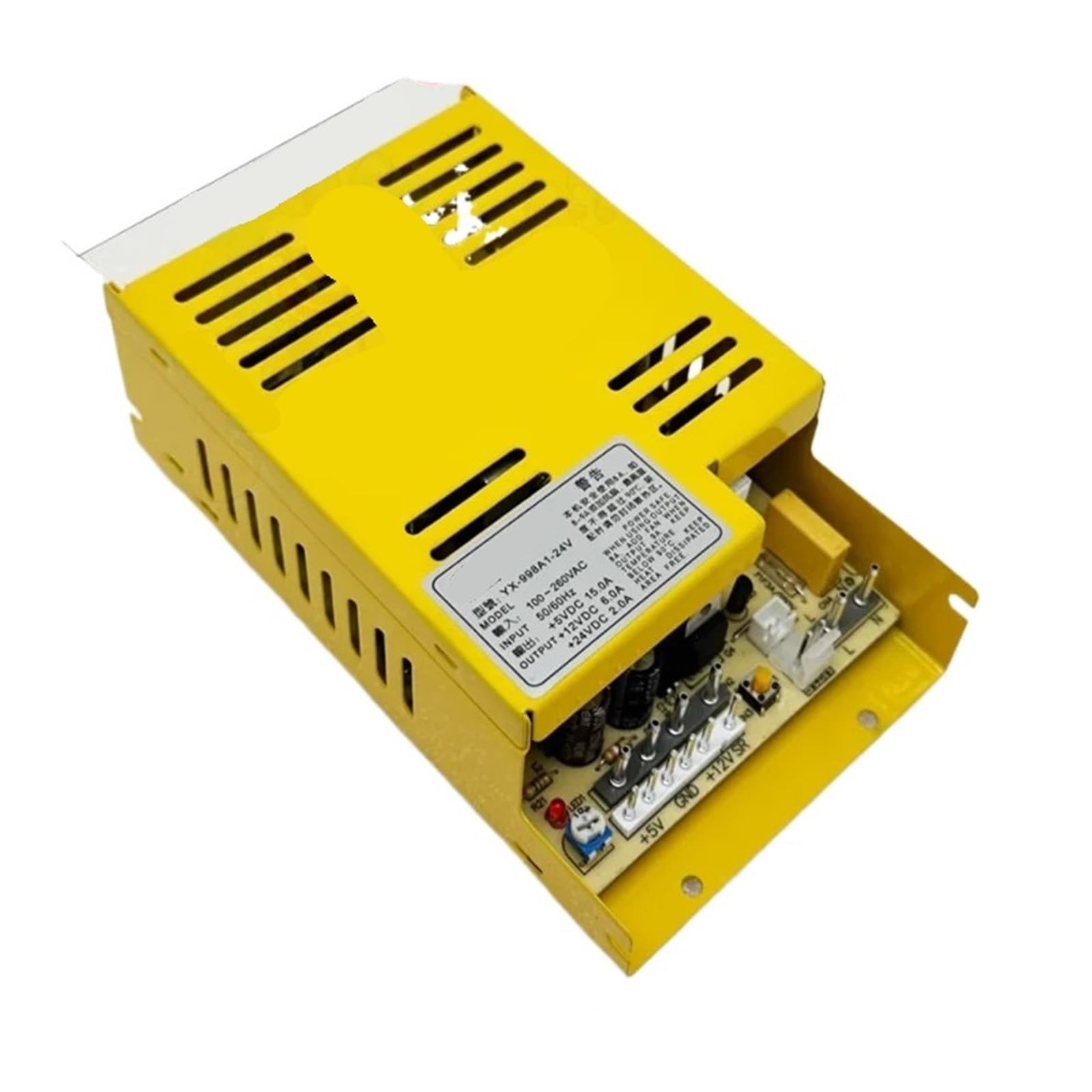 CLEUFWKO Power Supply 5V15A 12V6A 24V2A YX-998A1-24V