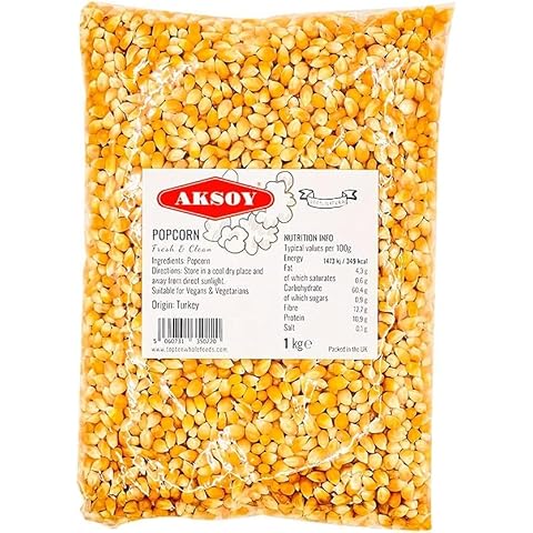 AKSOY Popping Corn Kernels for Homemade Popcorn Cover
