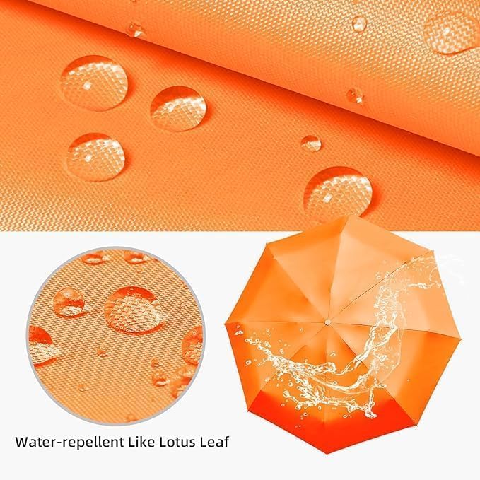 Image of SNKR ESSENTIALS HEMOVIA Mini Umbrella with Case for Men & Women (Manual Open) Compact Travelling Umbrella, Polyester & UV Protection Fabric for Summer Use in Rain & Summer- 6 Frame