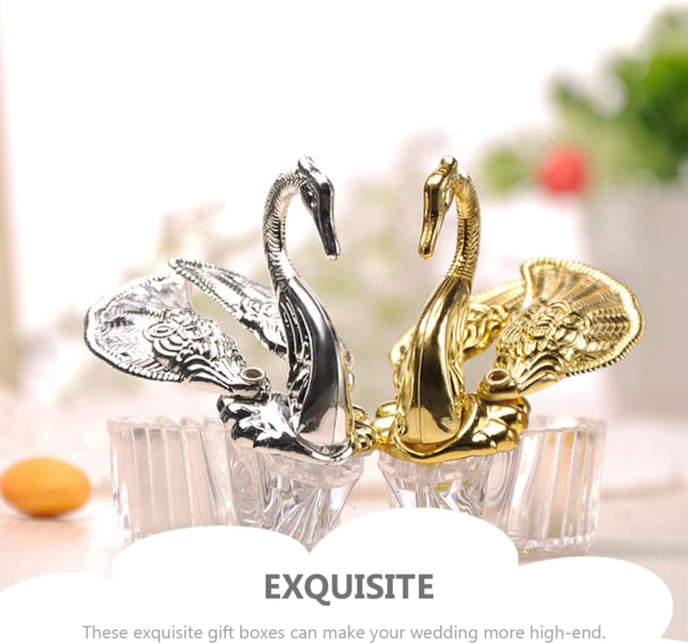 Operitacx 24pcs European Style Wedding Candy Boxes Decorative Holders for Sweets Practical Storage for Biscuits and Treats Design for Celebrations and Parties