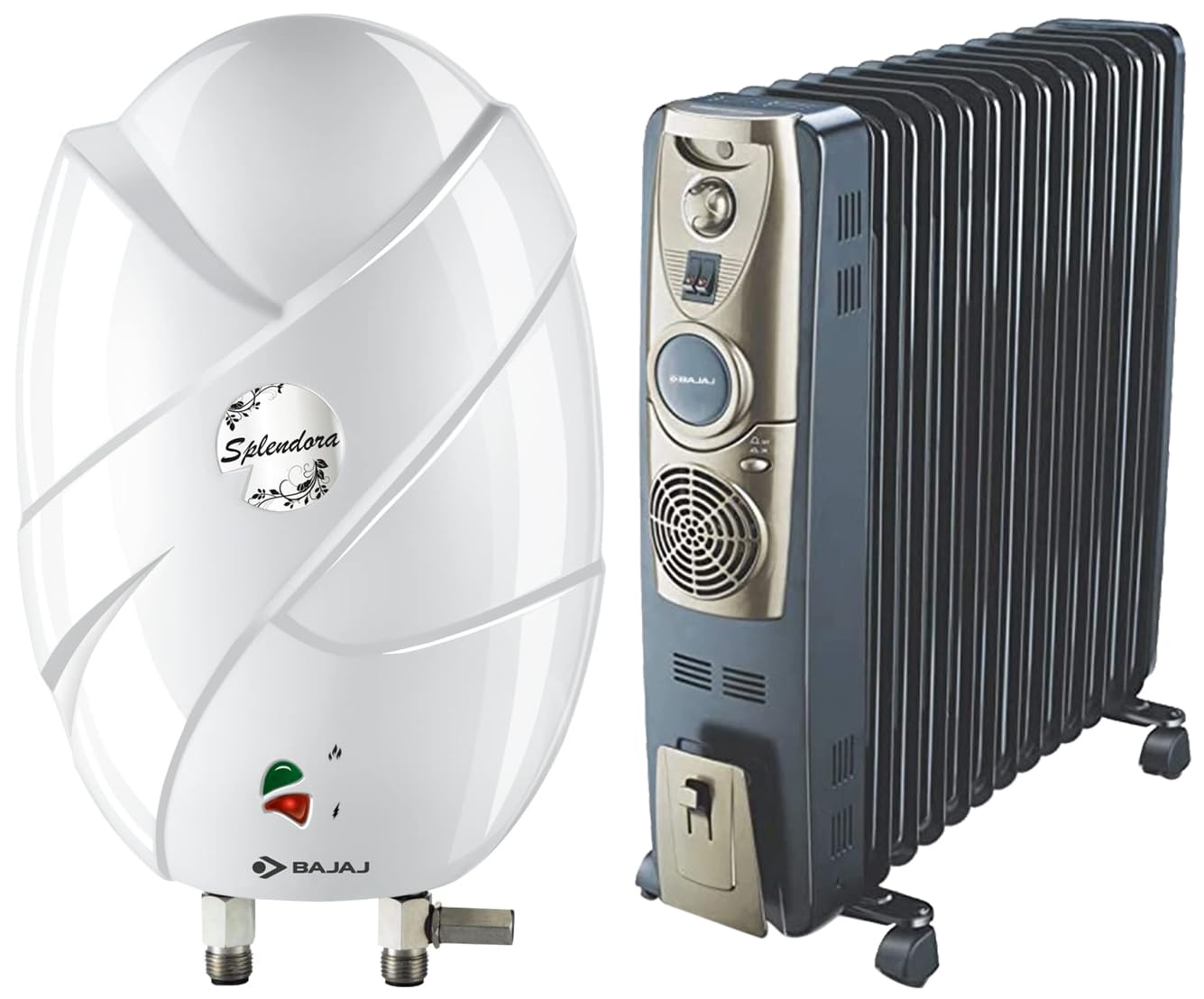 Compare Bajaj OFR Room Heater, 13 Fin 2900 Watts Oil Filled Room Heater