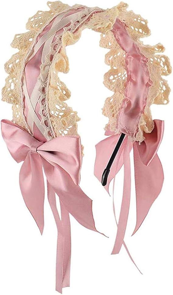 Amazon Co Jp 21年 人気 萌え系 お人形 茶話会 お茶会 女子会 髪留め ヴィジュアル お姫様 パーティー レース フリル カチューシャ ロリータ かわいい ヘッドドレス 髪飾り リボン付き メイドヘア Lolita おしゃれ ゴスロリ ホビー