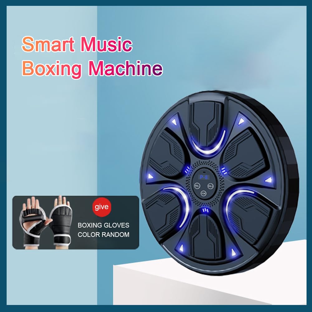 Music Boxing Machine, Musica elettronica Boxing Machine, Musica elettronica da parete Attrezzatura per l'allenamento, Divertimento elettronico intelligente Bluetooth montato a parete Boxing Tr