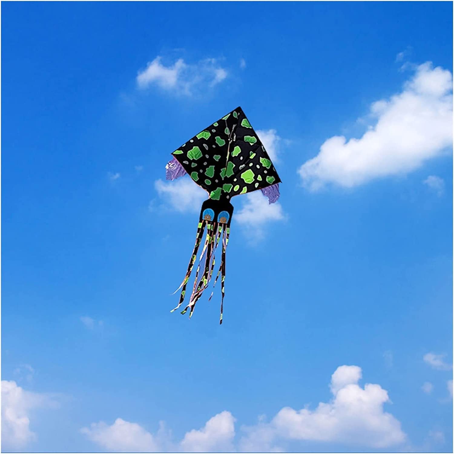 cometa grande Cometa Para Niños Y Adultos, Juego Creativo De Cometas De Pulpo Manchado Para Actividades Al Aire Libre Interactivas Entre Padres E Hijos, Cometa Fácil De Volar Breeze niños y adultos