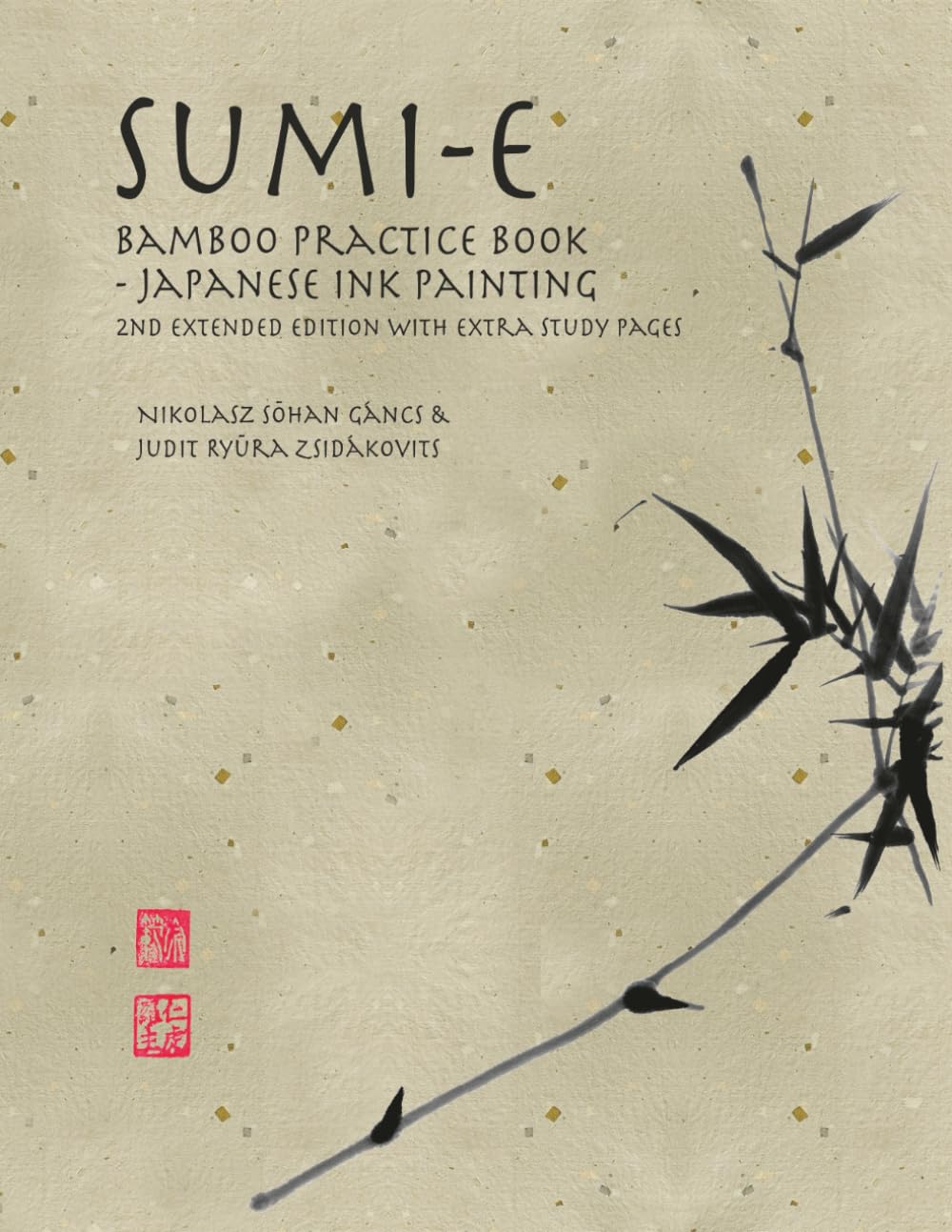 Sumi-e Bamboo Practice Book Japanese Ink Painting: 2. Edition