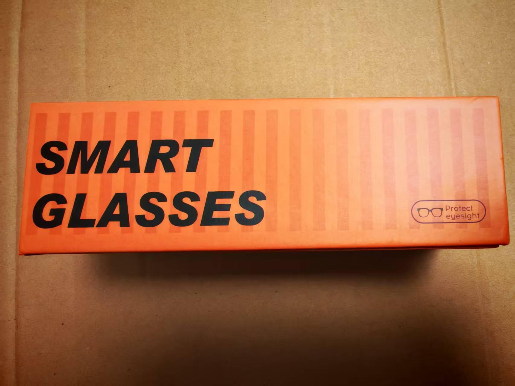 LONGLU Lunettes intelligentes – Traduction IA en temps réel via application, appels Bluetooth 5.4/musique, contrôle tactile léger, lumière bleue et protection UV (monture noire – lentille grise)