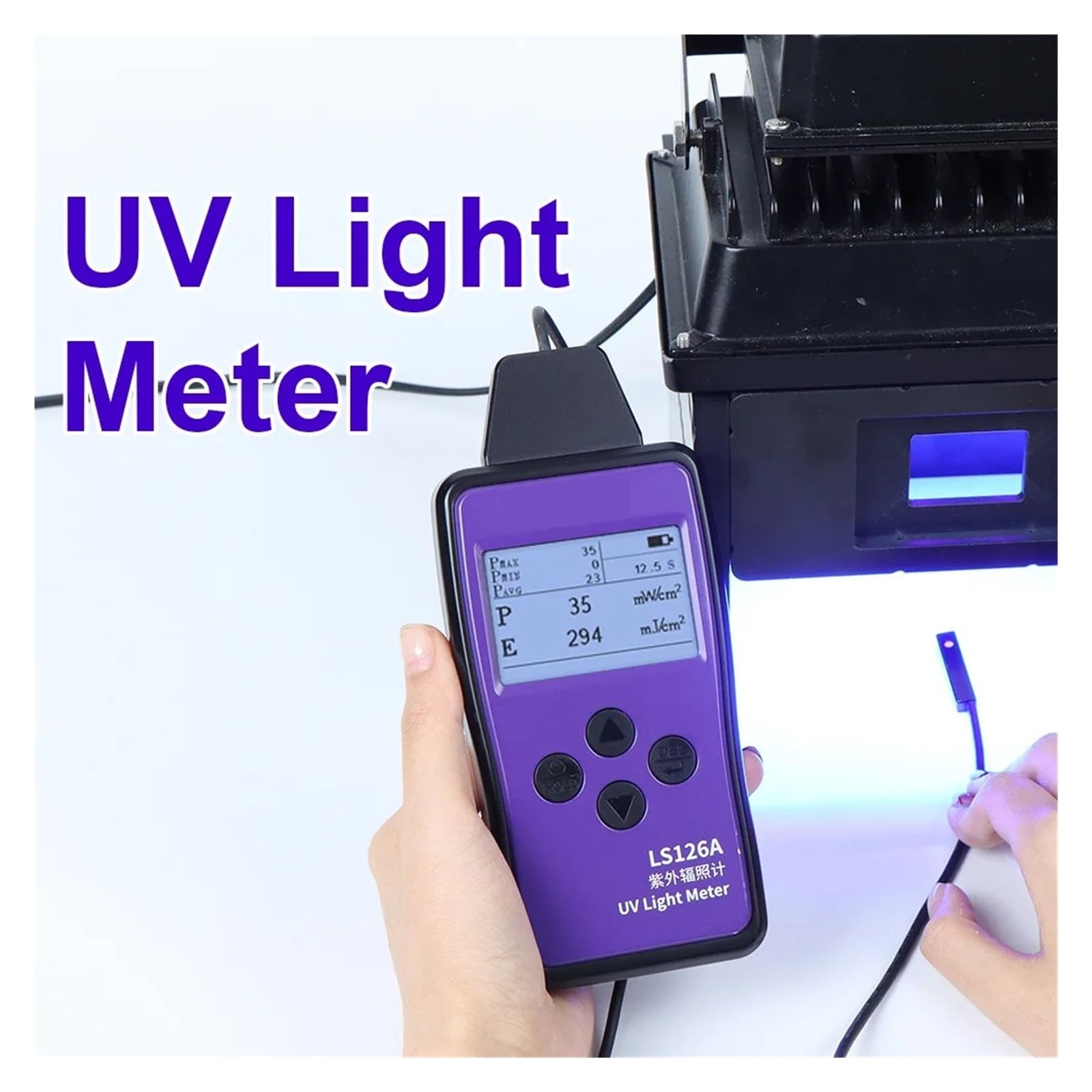 LS126A UV-Tester, Radiometer, UV-Lichtmessgerät, 340–420 nm