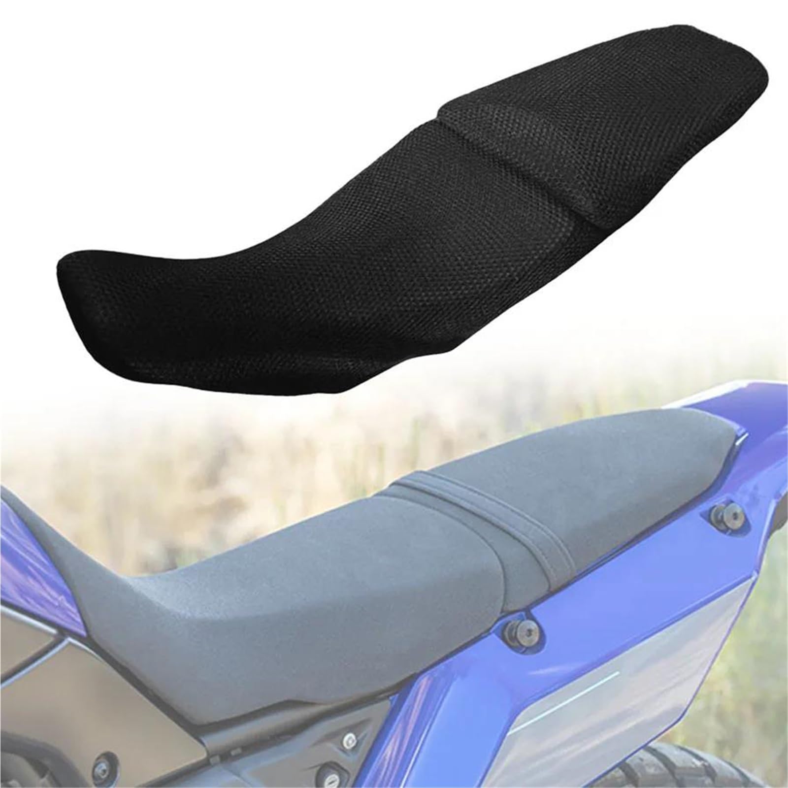 Coussin de protection Tenere 700 anti-chaleur : le filet isolant pour selle arrière Yamaha