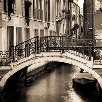 Posterazzi Ponti di Venezia No. 1 Poster Print by Alan Blaustein, 12 x 12