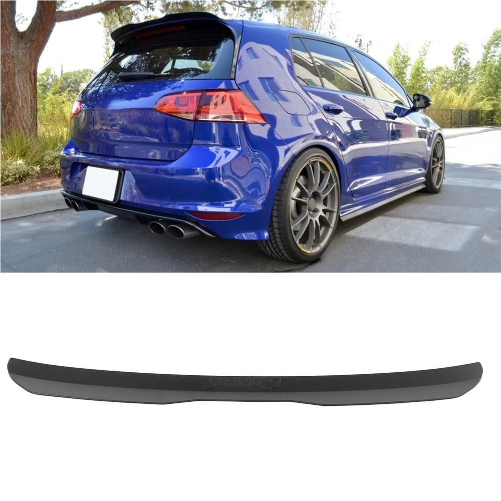 Tylne skrzydło spoilera dachowego samochodu kompatybilne z Seat Fit Yaris LEON Maxton MK1 Mk2 Mk3 MK4 MK5 MK6 MK7 2000-2021 Hatchback Spoiler dachowy wargi