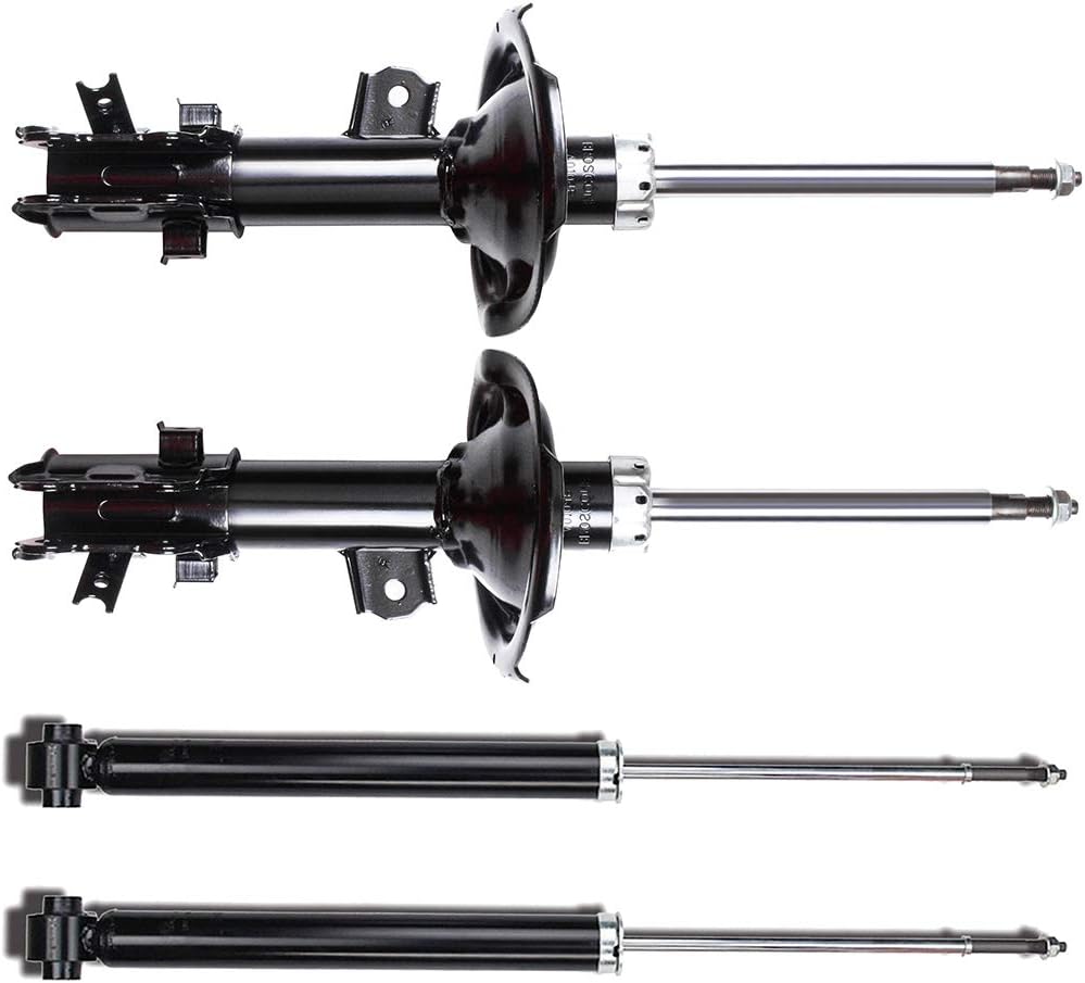 Front & Rear Shocks Absorbers Fit for 2006-2011 for Hyundai Accent,2006-2011 for Kia Rio,2006-2011 for Kia Rio5 Shocks & Struts 4PCS