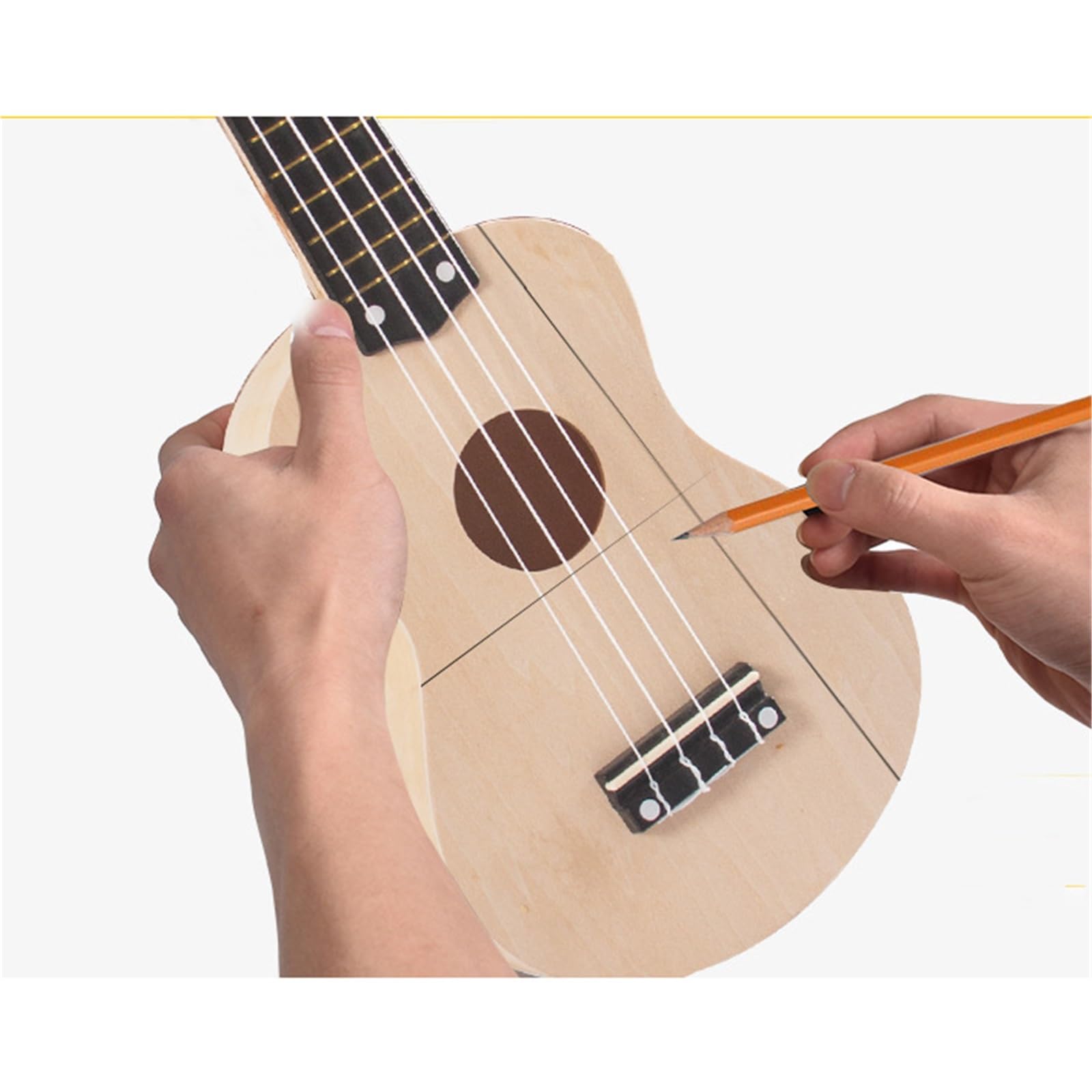 Profesjonalna Ukulele 21 Calowe Drewniane Ukulele Nie Wymaga Montażu Dostępne Do Samodzielnego Montażu Instrumenty Muzyczne Strunowe Dla Początkujących