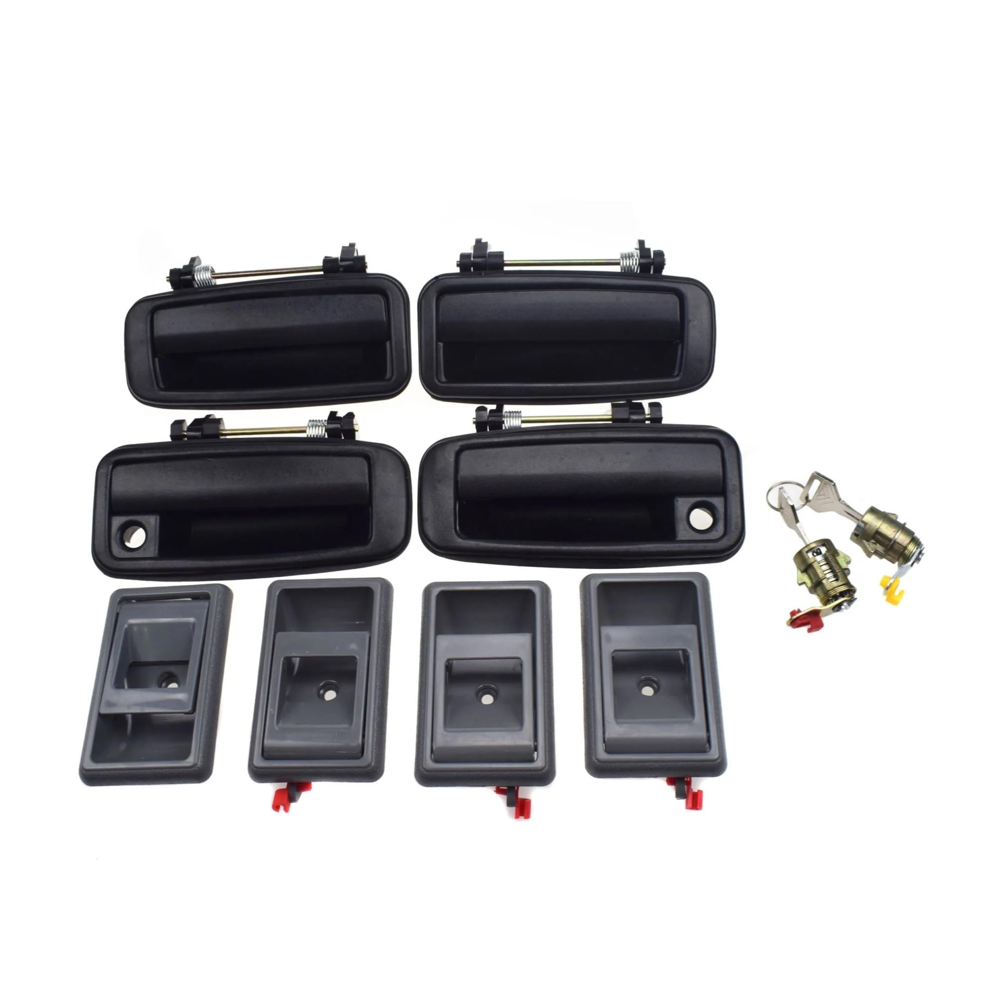 Prfgsgvbv One Color Outside Door Handle 1Pcs For Corolla For Geo For Prizm 1988 1989 1990 1991 1992 Exterior & Interior Door Handle & Door Lock Cylinder Door Handle Cover