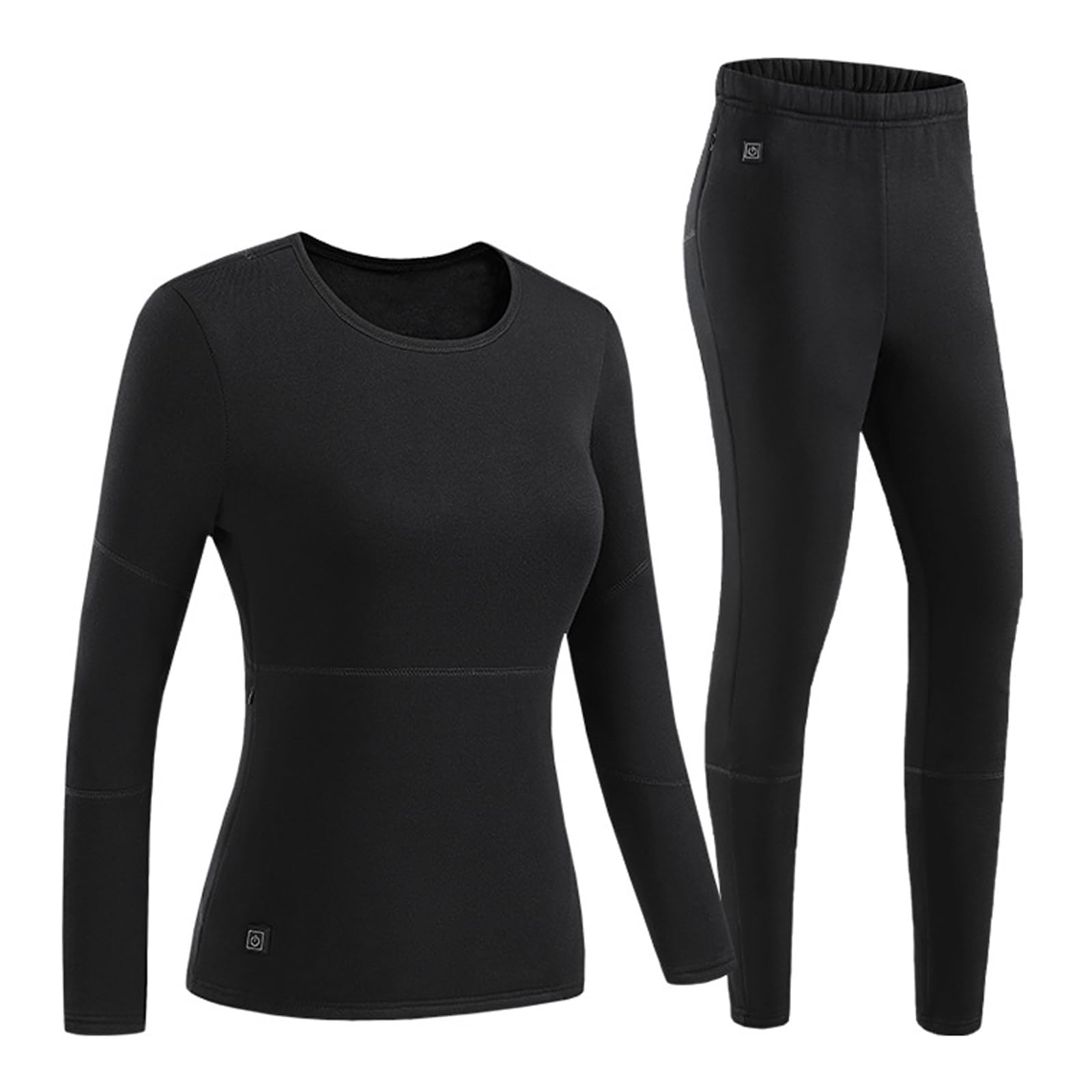 Juego de Ropa Interior Térmica Calefactada USB Calentamiento Rápido 3 Ajustes de Temperatura Calzoncillos Largos