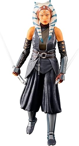 Miniatura 5 de STAR WARS The Black Series Ahsoka Tano Toy - Figura de acción coleccionable de The Mandalorian de 6 pulgadas, juguetes para niños a partir de 4 años