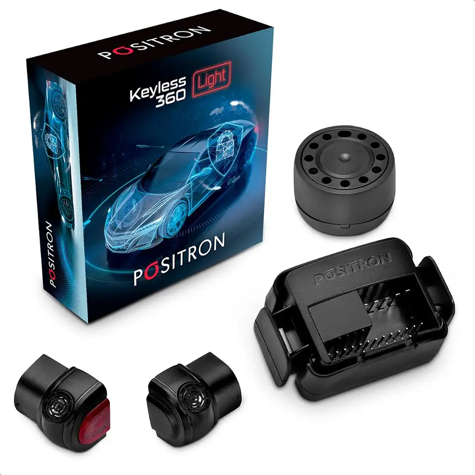 Alarme Automotivo Sistema Segurança Veicular Keyless KL360 Light Positron