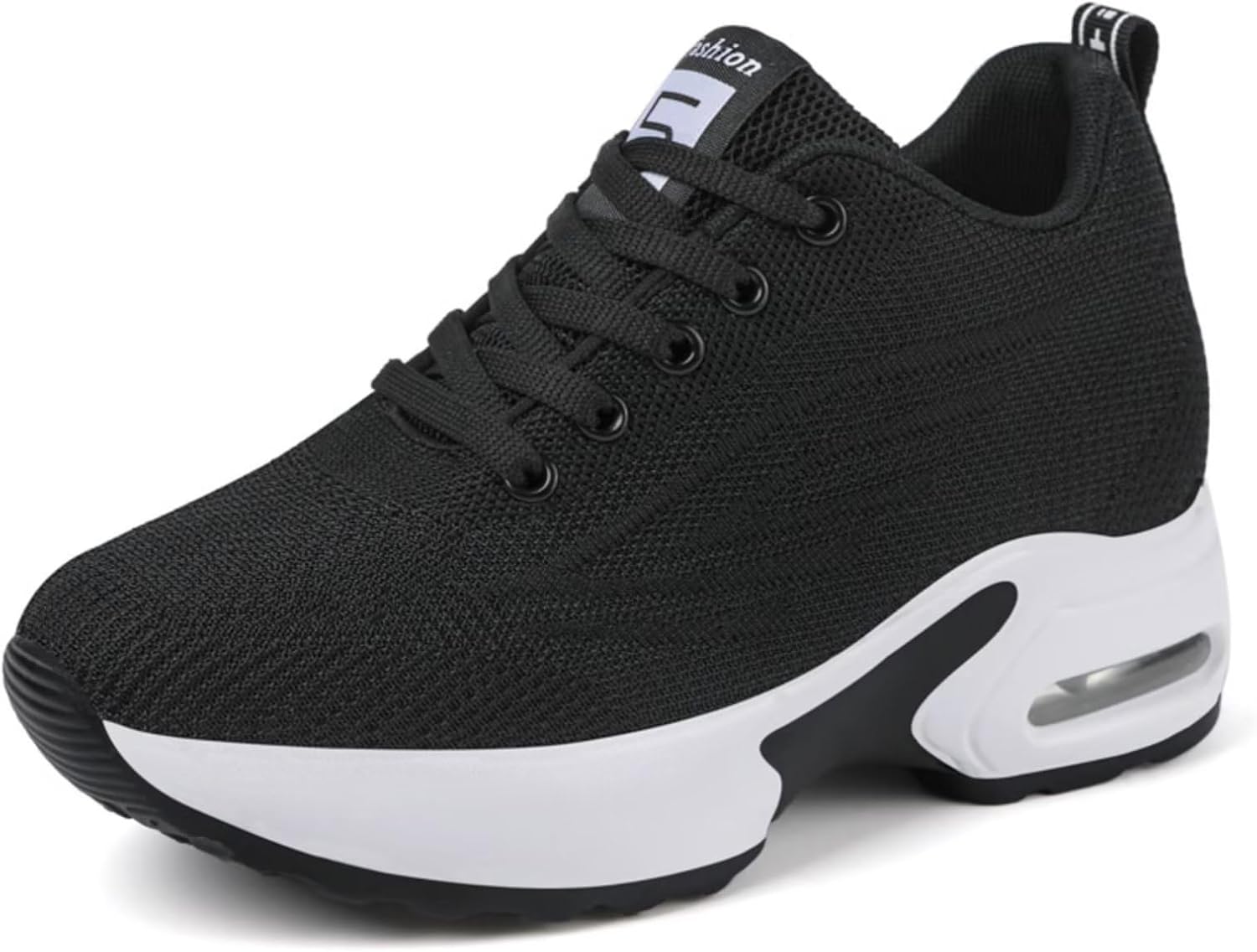 JAOOUU Ladies’s Wedges Trainers with Wedge Heel Snug Sports activities Sneakers Suede Trainers Trend Informal Sneakers