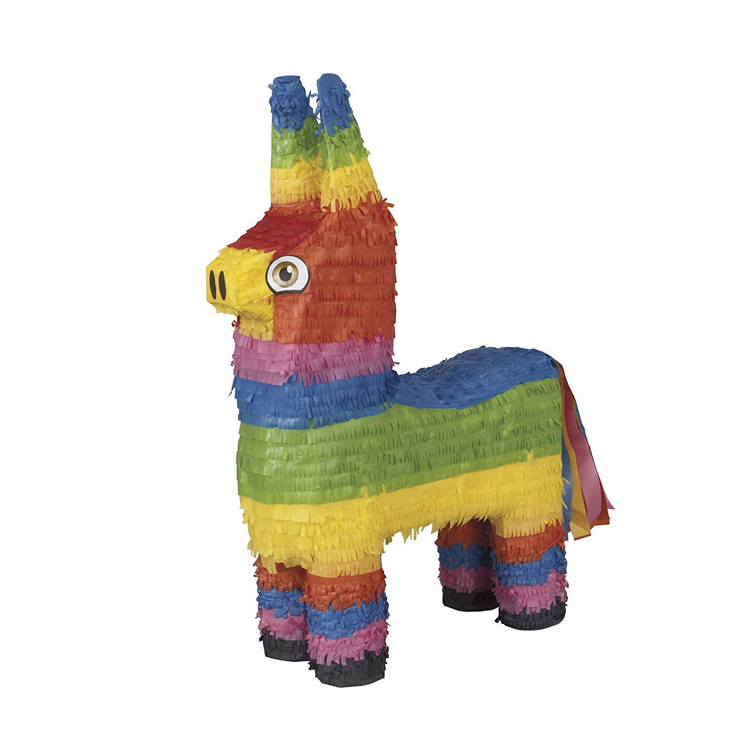 Piñata Âne Mexicain Pliable - 48 Cm, Pour Fêtes Et Anniversaires, à Remplir De Bonbons