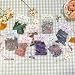 Produktbild Bunte Gitter Vintage Aufkleber Set dekorative Briefpapier Aufkleber Scrapbooking Tagebuch Album Stick Label60pcs / Pack