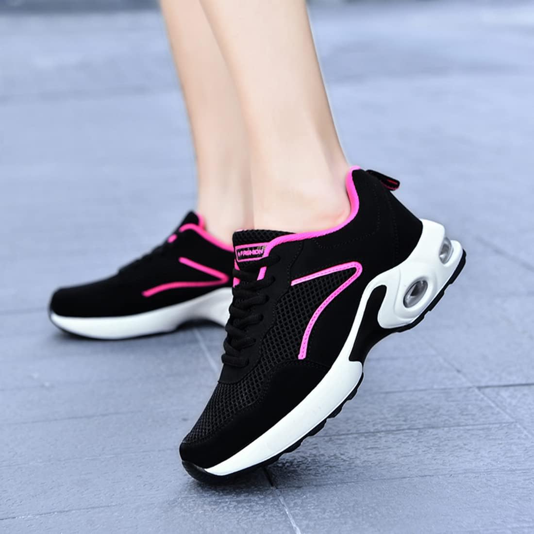 「Regibelie」レディース スニーカー ウォーキングシューズ ランニングシューズ ジョギングシューズ スポーツシューズ 人気 軽量 22.5~26.0cm