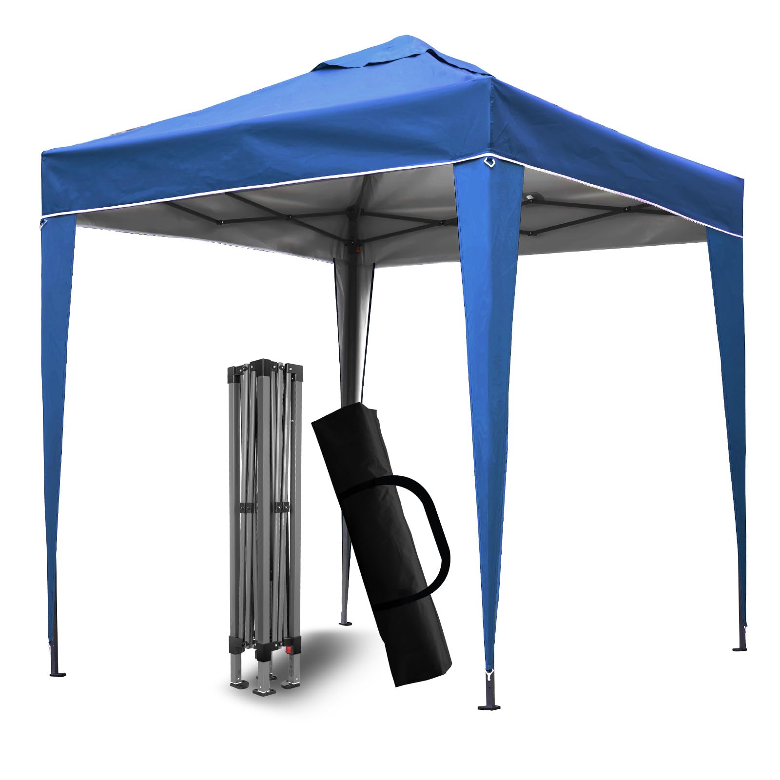 Pop Up Gazebo 3x3m Heavy Duty Outdoor Canopy Tent, Waterproof & UV Protection Folding Shelter, Portable Shade Tent for Backyard, Garden, Beach, Camping, Party & Events