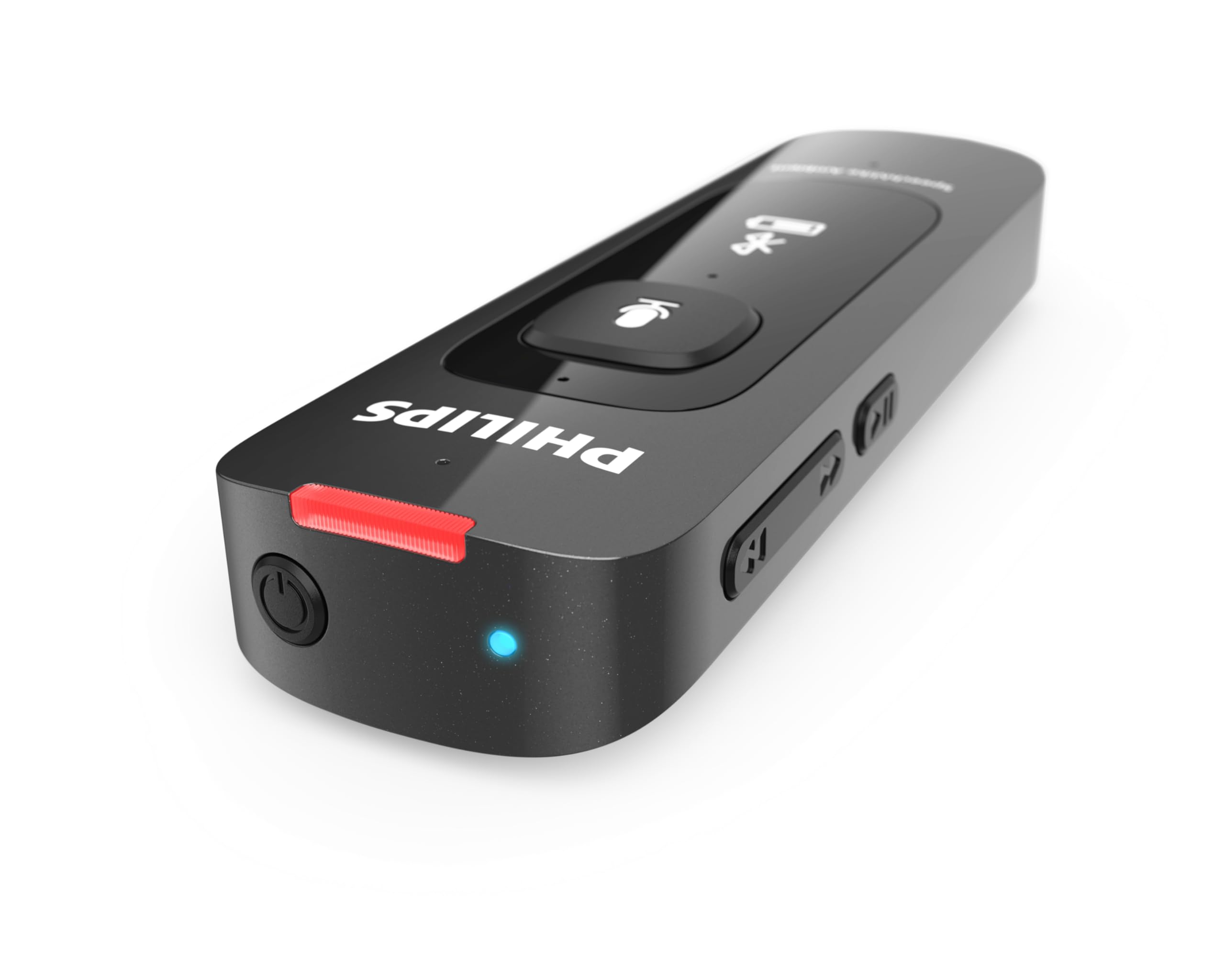 SpeechMike PSM5000 Ambient Wearable KI-Assistent Diktiermikrofon, optimiert für Spracherkennung und Umgebungsaufnahmen, inklusive Dockingstation und Drahtlosadapter