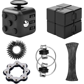 fidget cube 6pcs anti stress cube toy fidget toys fidget cube anti stress toy infinity cube for kids and adults stress dust buildup when nervous