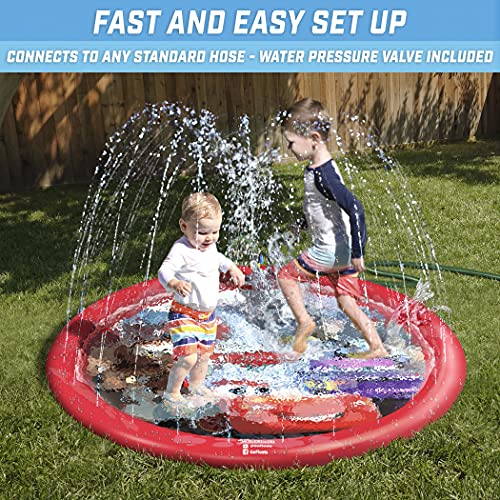 Gofloats Disney Pixar Splash Pad Mats And Water Sprinklers For Kids By Gofloats - Frozen, Cars, Mickey, Nemo And Toy Story #TOP1