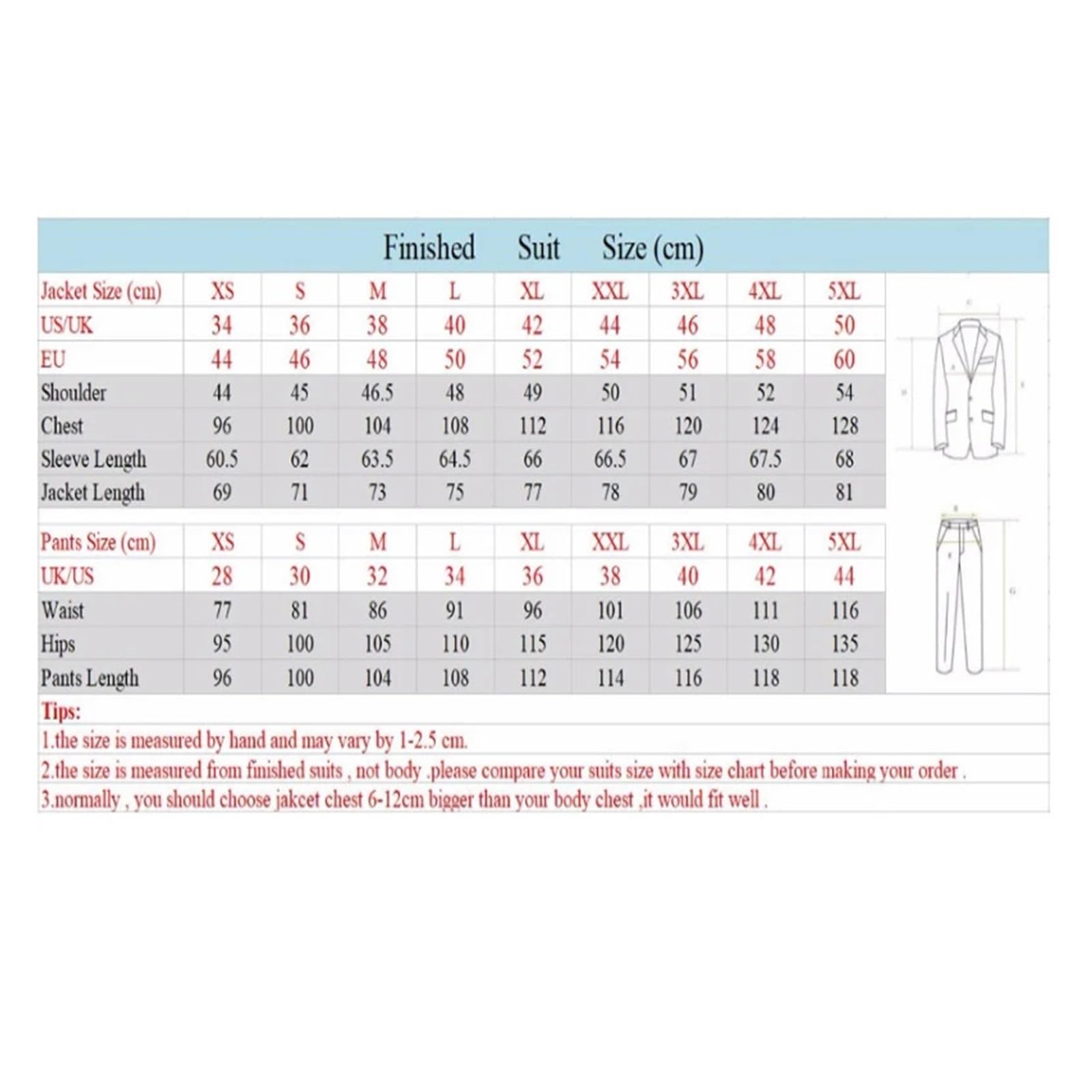 Trajes de Hombre Trajes de 3 Piezas for Hombre, Esmoquin Entallado for Novio, Trajes de Boda for Hombre, Traje de Fiesta Formal for Padrinos de Boda, Hombre, L (EU 50)