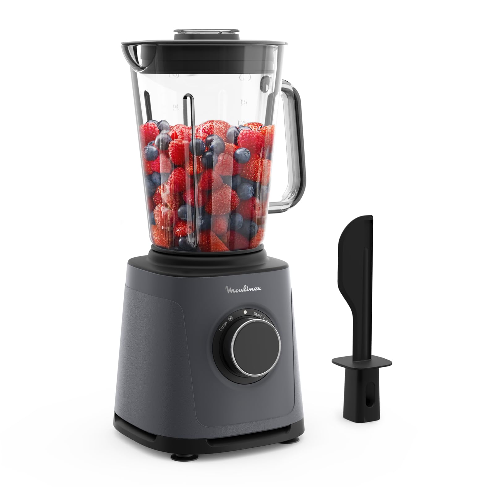 Moulinex PerfectMix Essential LM771BF0 blender o dużej prędkości, 1200 W, technologia z ostrzami Powelix, łatwy w czyszczeniu