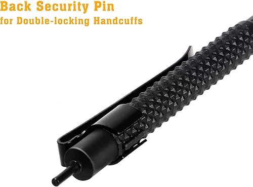 Miniatura 5 de Llave Universal de Esposas de Bolsillo con Acabado de Polímero Resistente, Clip de Llaves de Esposas Policiales para Todas las Esposas de la Serie