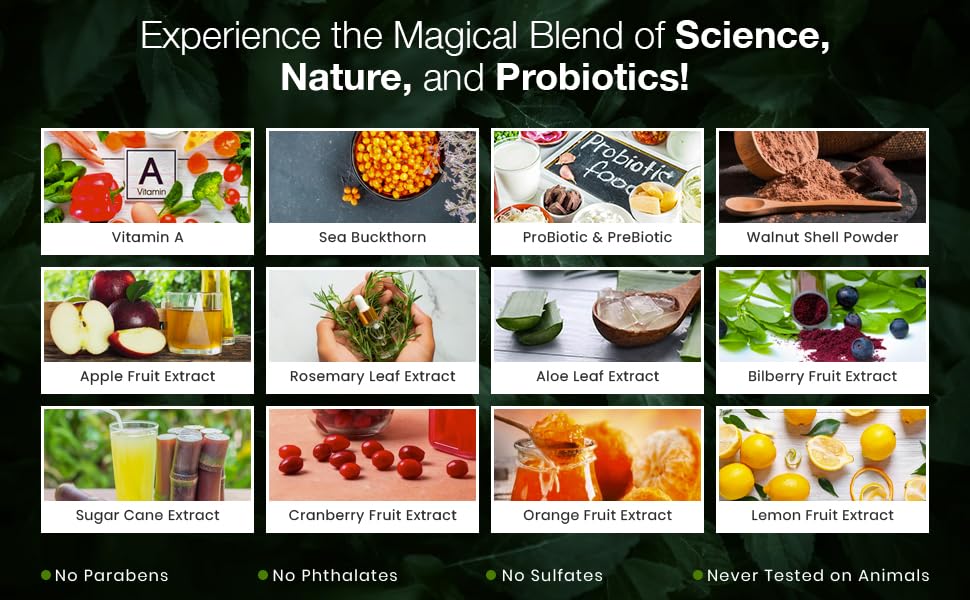 Pierre Freeman's ProBiotic Exfoliating Facial Cleanser with Vitamin A and Sea Buckthorn (8 oz.) - Image 6