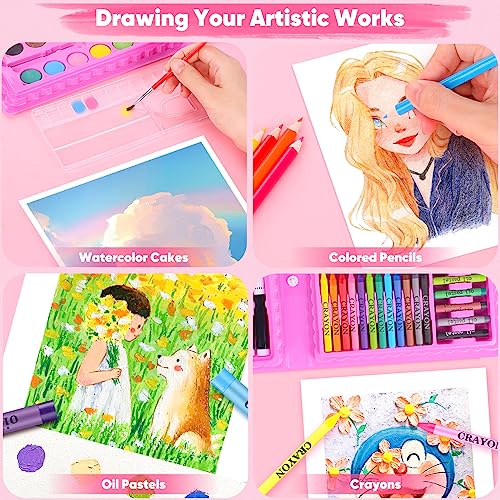 image for iBayam Art Supplies, 149-Pack Drawing Kit Painting Art Set Art Kits Gi