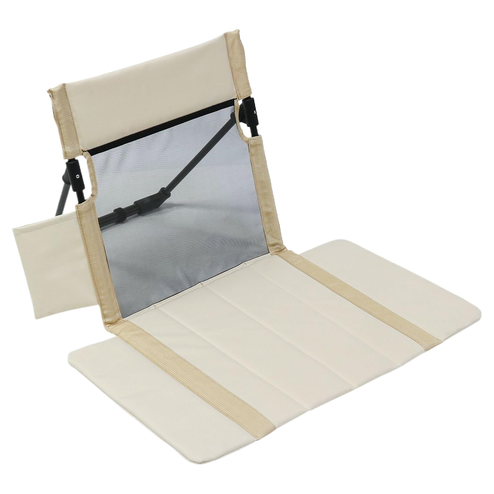 Tapis de sol pliable et siège de dossier pour vos pique-niques et sorties plage