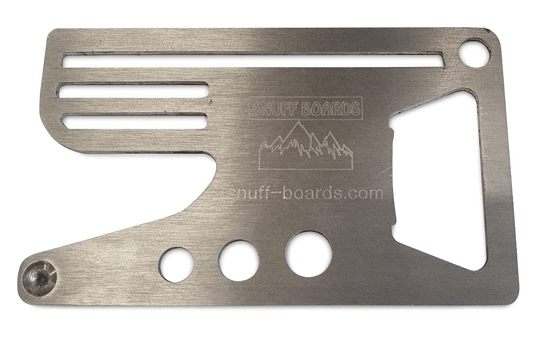 SNUFF BOARDS Snuff Mate PROPA-Card Stainless Steel Multi-Function Snuff Tool