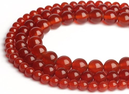 Miniatura 27 de 60 cuentas de ágata negra de 0.236 pulgadas, cuentas de piedras preciosas naturales redondas sueltas para hacer joyas