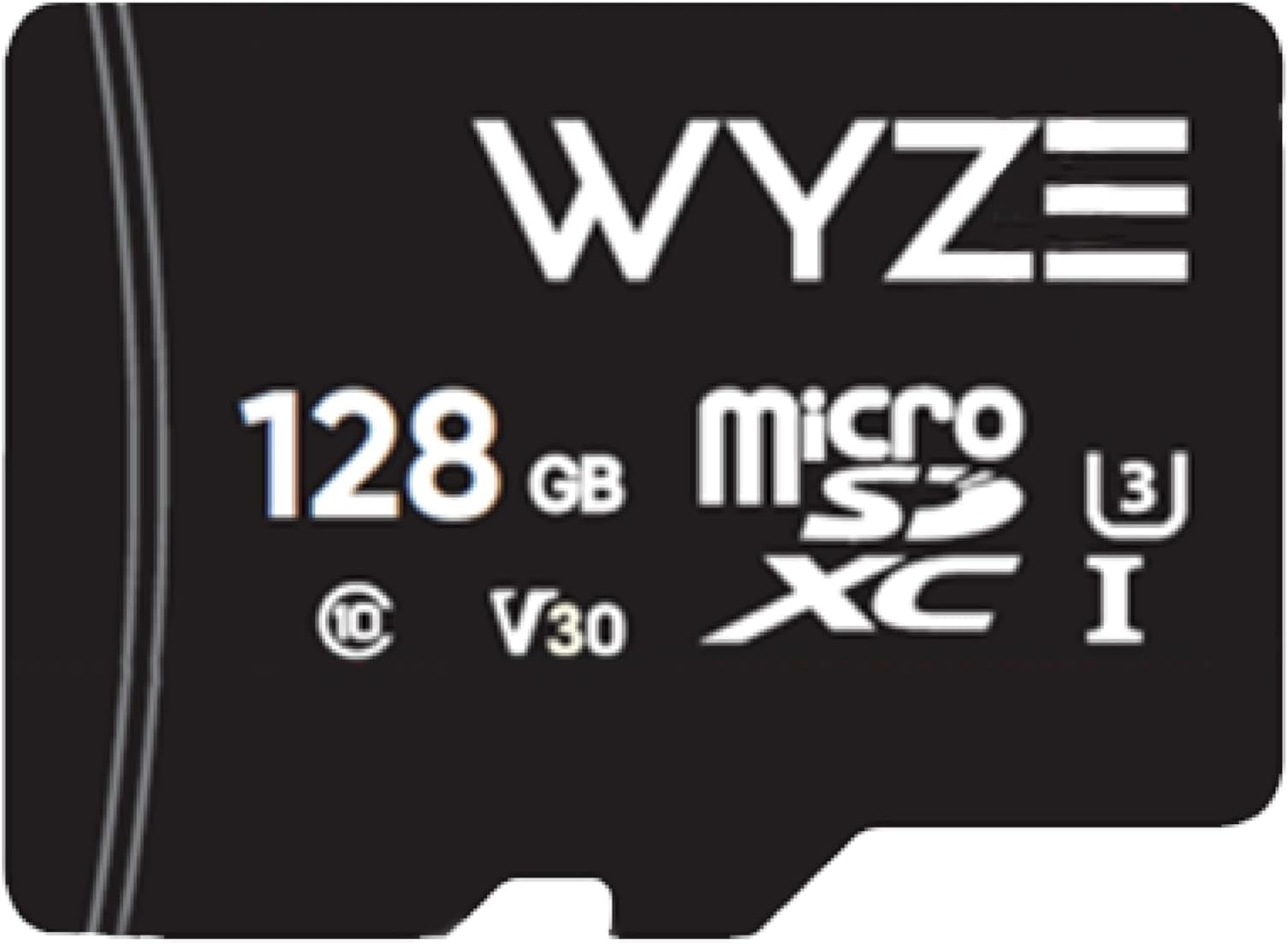 Wyze Expandable Storage 128GB MicroSDXC Card Class 10, Black