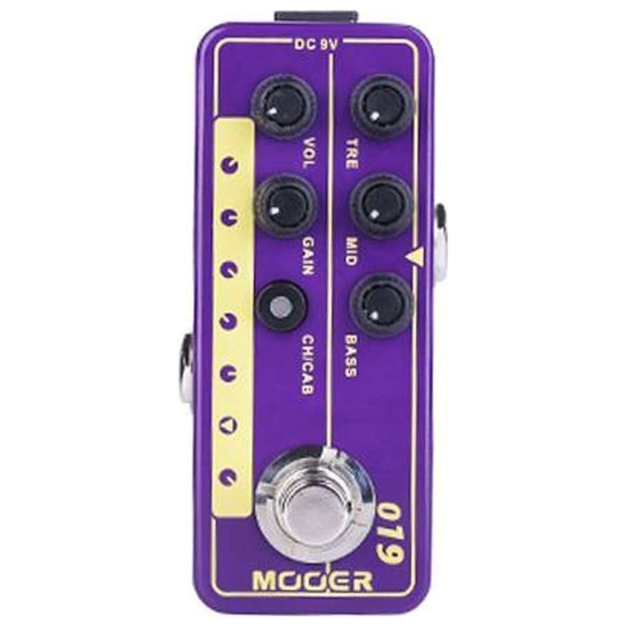 ギター Mooer micro preamp 019 UK Gold PLX Amazon.co.jp: ムーア、6.35mmジャックマイクロプリアンプ 19 Uk