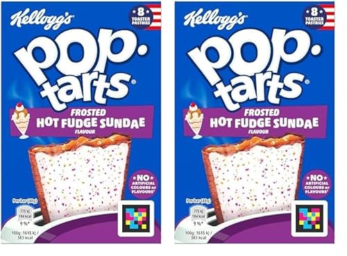 Kellogg's Hot Fudge Sundae Pop Tarts 384 gm (Pack of 2)