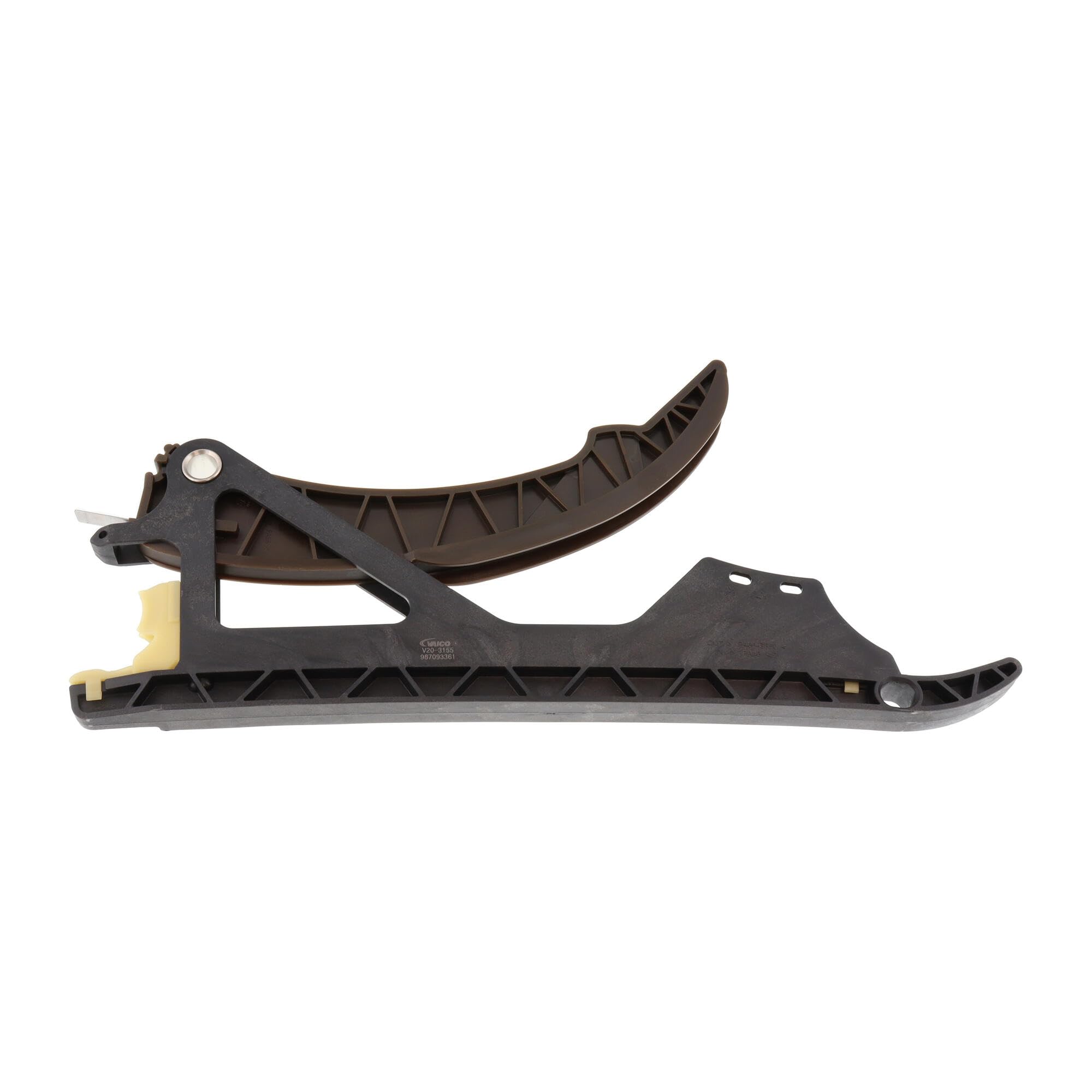VAICO V20-10027 Kit catena distribuzione con accessori con guide di scorrimento con tendicatena con ingranaggio comando distribuzione con regolatore albero a camme con guarnizione cappa testa del con
