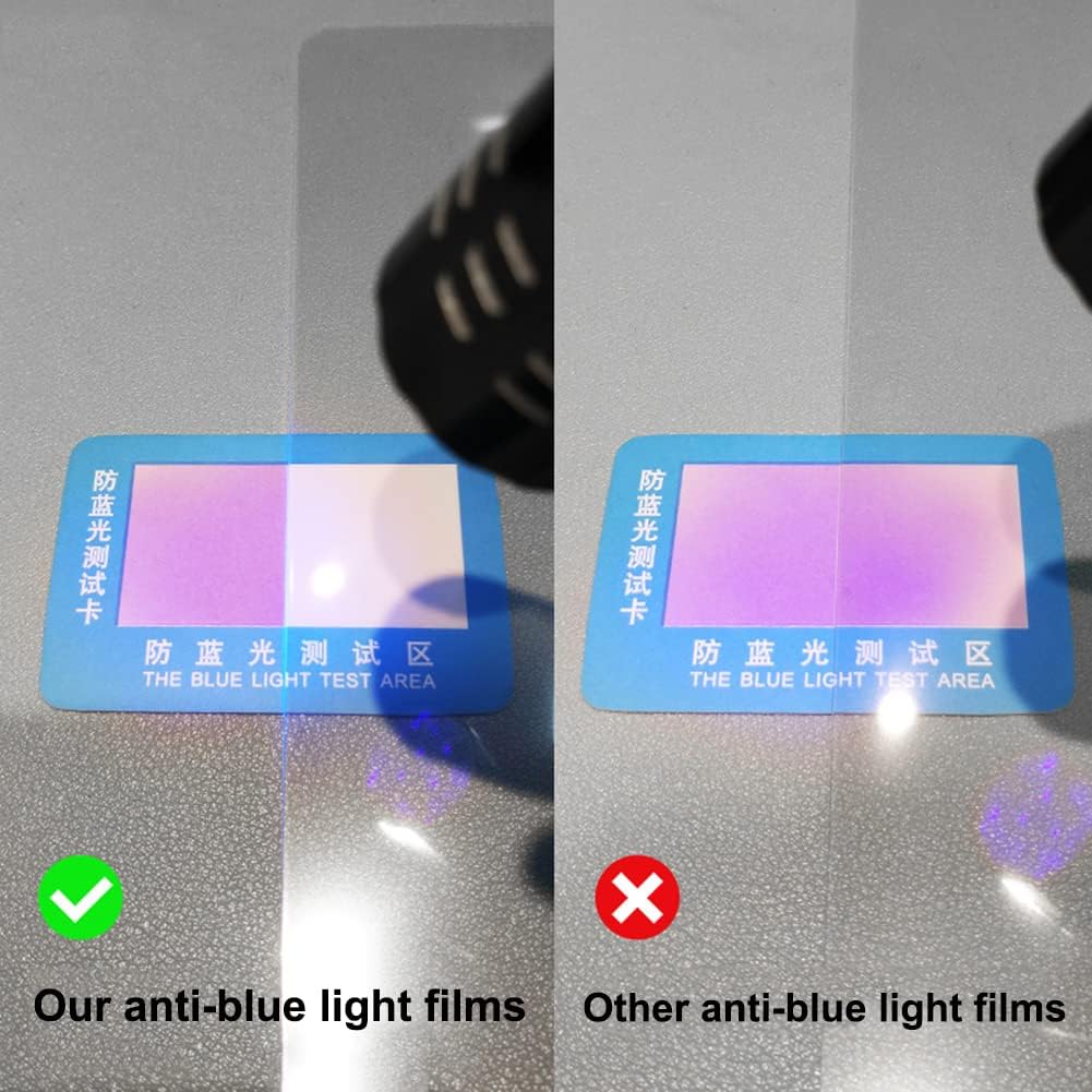AIZYR 86 Inch TV Screen Protector Frosted Matte Anti Glare Screen Protection Panel Filter Blocking UV & Blue Light from 380 to 495nm for LCD, LED, 4K OLED & QLED HDTV Displays,75.8x43.3inch