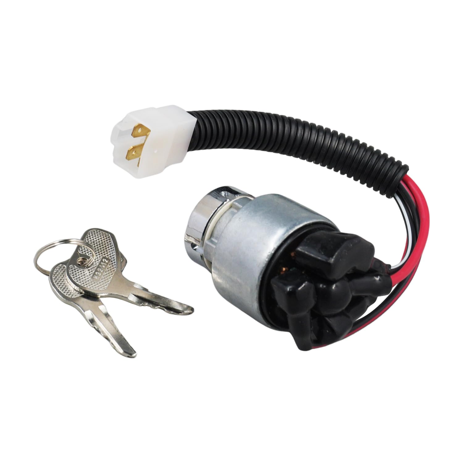 34670-31824 Ignition Switch with Keys 34670-31823 Compatible with Kubota Tractor L3560HST-LIMITED L3901DT L3240DT-3 L3240F-3 L3240GST-3 L3301H L3540HST-3 L3560DT L3560GST L3560HST