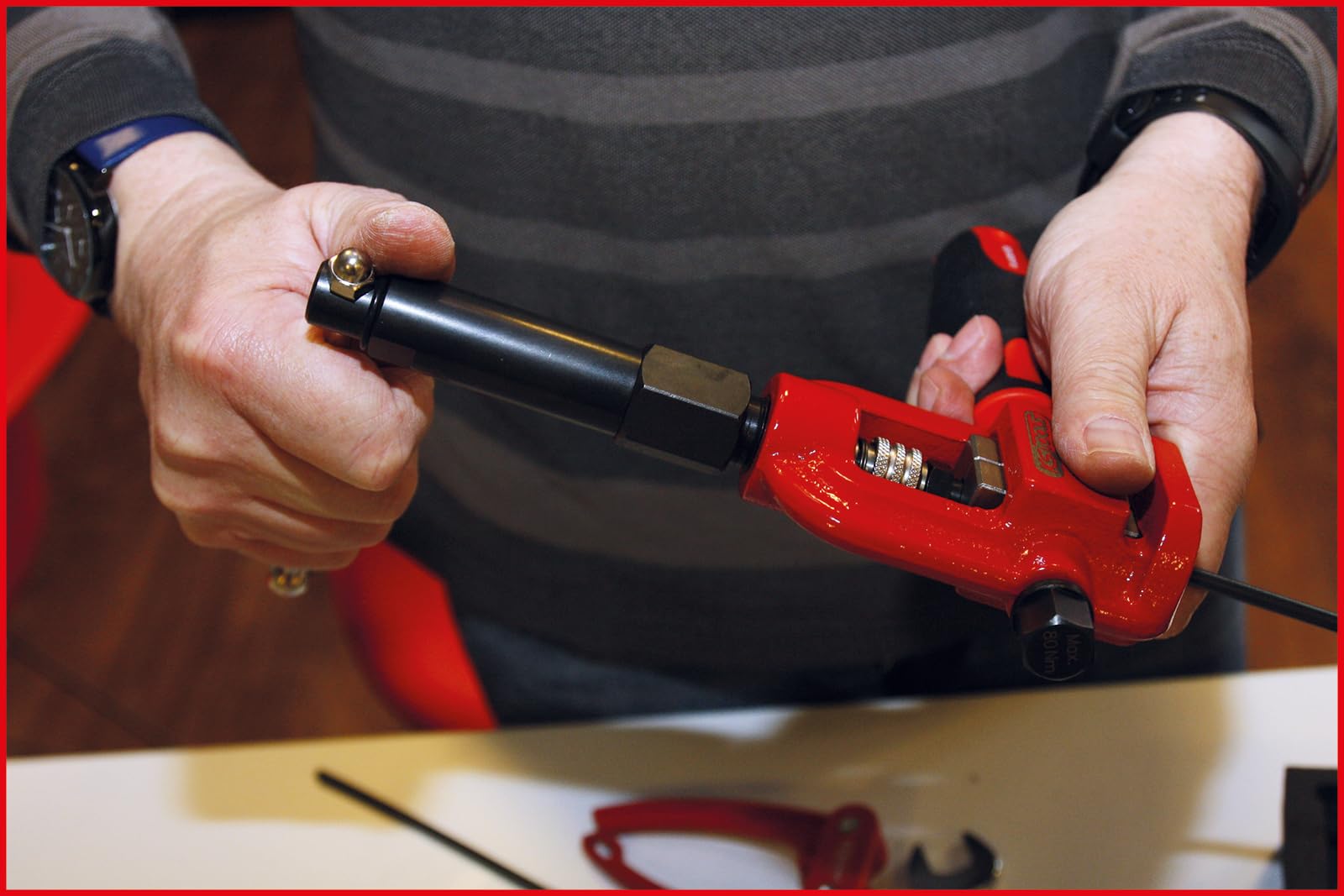 KS Tools 122.1290 Serie bordatubi universale Master, 16 pz.