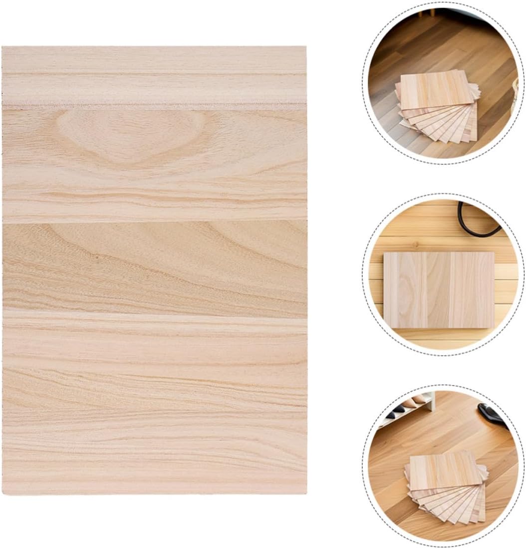 COLLBATH 12pcs Taekwondo Training Breaking Boards for Martial Arts Karate Practice, Portable Wooden Kick Boards to Enhance Indoor Training and Competitions, Beige Color