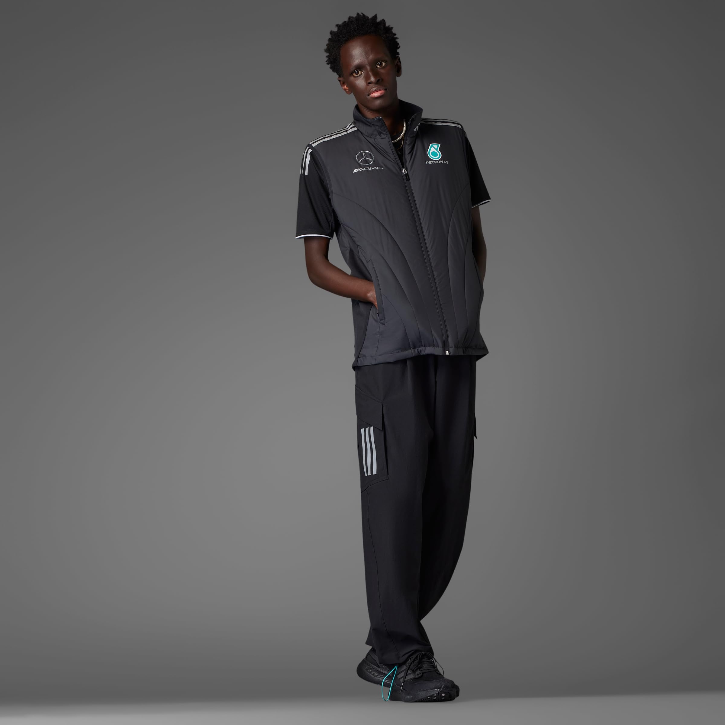 adidas Men's Chaleco Mercedes - AMG Petronas Formula One Team Mechanic