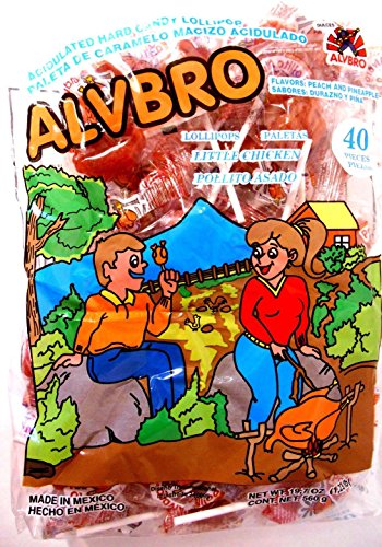 Alvbro Pollito Asado Lollipop 40 Ct image 4