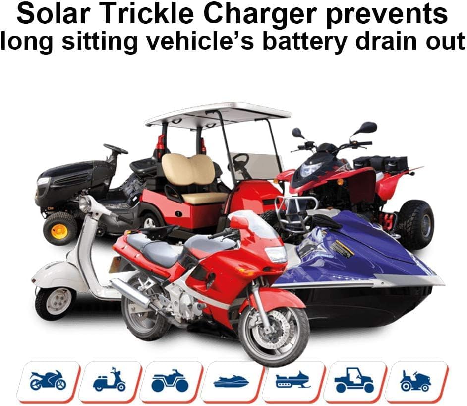 Image of ECO-WORTHY 10W 12V Solar Battery Charger Maintainer OBDII for Car