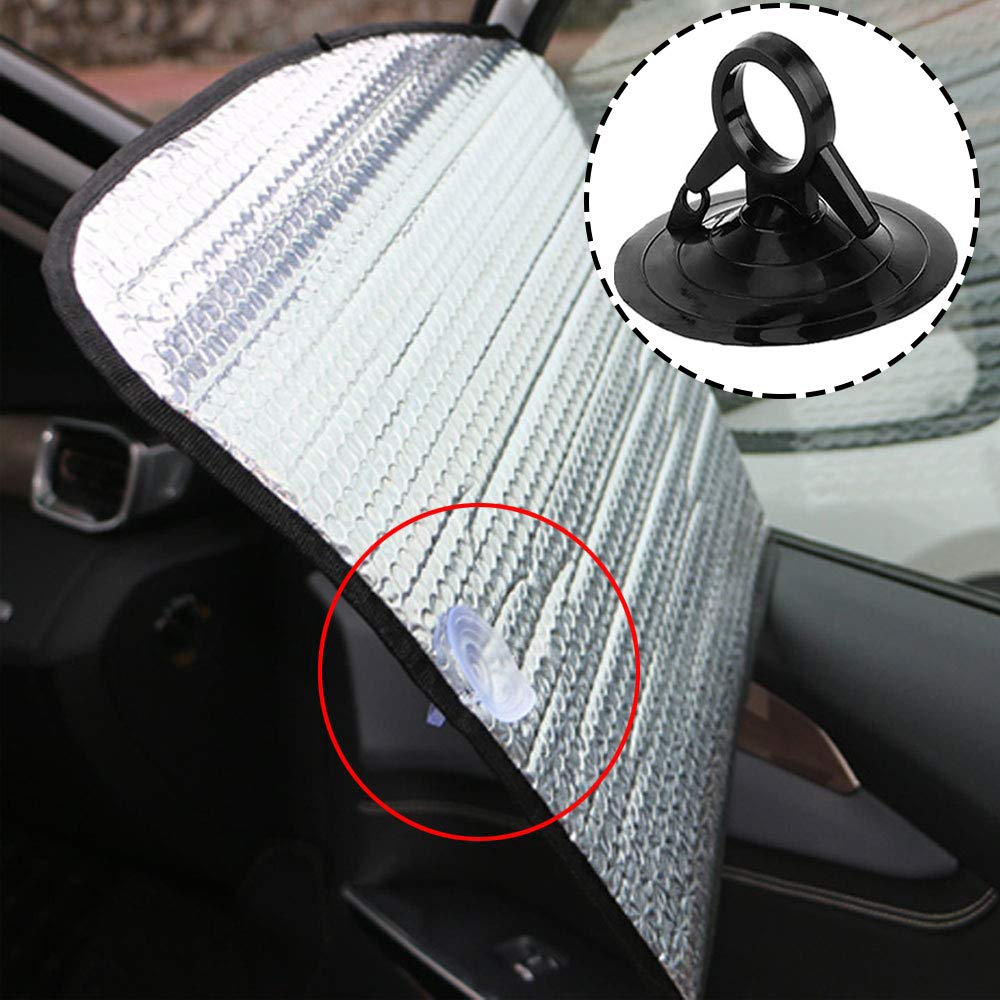 100 Pezzi Ventose In PVC Da 45 Mm – Multiuso Per Vetro, Auto, Bagno E Finestre (Trasparenti E Nere)